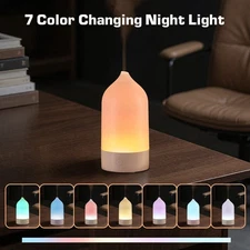 3-in-1 Aromatherapy Diffuser Humidifier with 7 Color Night Light for Home Office
