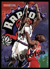 Alvin Robertson 1995-96 Hoops #344 Raptors NBA READ FREE SHIPPING AutographDen