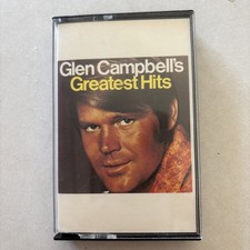 Glen Campbell Greatest Hits Cassette Tape– Classic Country Collection – Tested