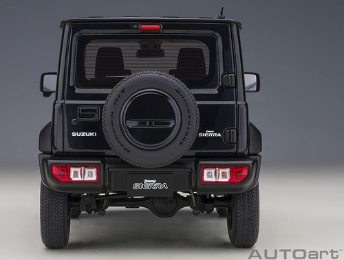 AUTOart 1/18 Suzuki Jimny Sierra JB74 Black Pearl Die-cast Model Car 78508 - Picture 6 of 12
