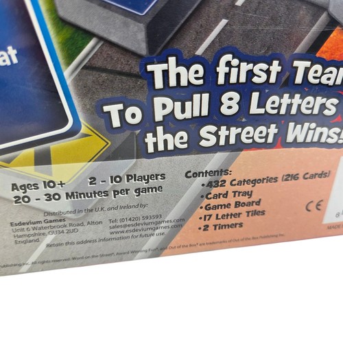 Word on the Street Board Game 2009 The Hilarious Tug of Words Family Night New - Picture 5 of 9