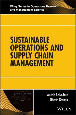 Sustainable Operations and Supply Chain Management, Hardcover by Belvedere, V...