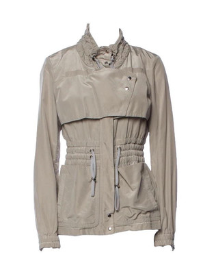 Gucci Utility Lightweigth Trench in Ligth Grey SZ 46.