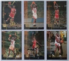 1999 Upper Deck Michael Jordan GOLD #JUMBO Complete Set of 6 - Great Condition