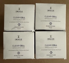 4X Clear Cell Salicylic Clarifying Pads by Image Skincare, 60 count Sealed