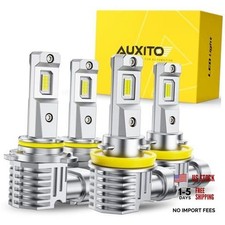 9005 H11 LED Bulbs - 80,000LM 15X Super Bright - 6500K Cool White - 20 Years