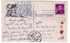 #1051 Susan B. Anthony 1955 Liberty FDC on Serviced Postcard to Taiwan