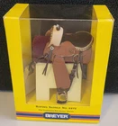 BREYER Barrel Roping SADDLE (#2472)~ Traditional Horse Tack Accessory NEW IN BOX