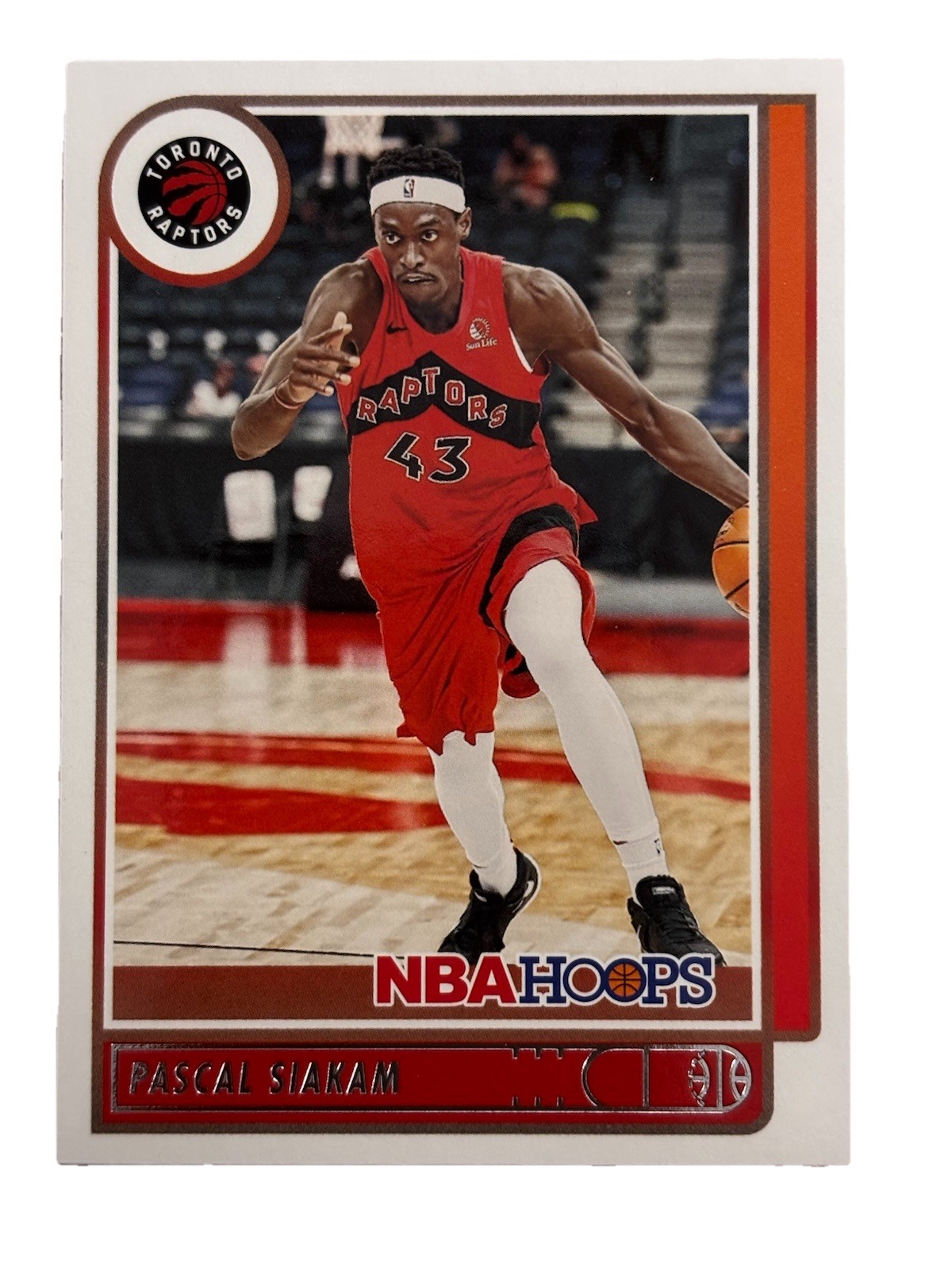 Excellent: 2021-22 HOOPS Pascal Siakam Toronto Raptors Trading Card