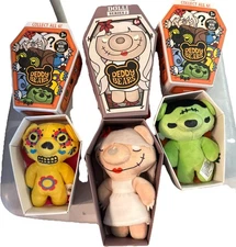 Deddy Bears Series 2 Lot Of 3- Muertobear, Dolly, Frankenbear With Boxes