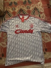 Retro Liverpool Candy Reprint Jersey Size Xl Adidas