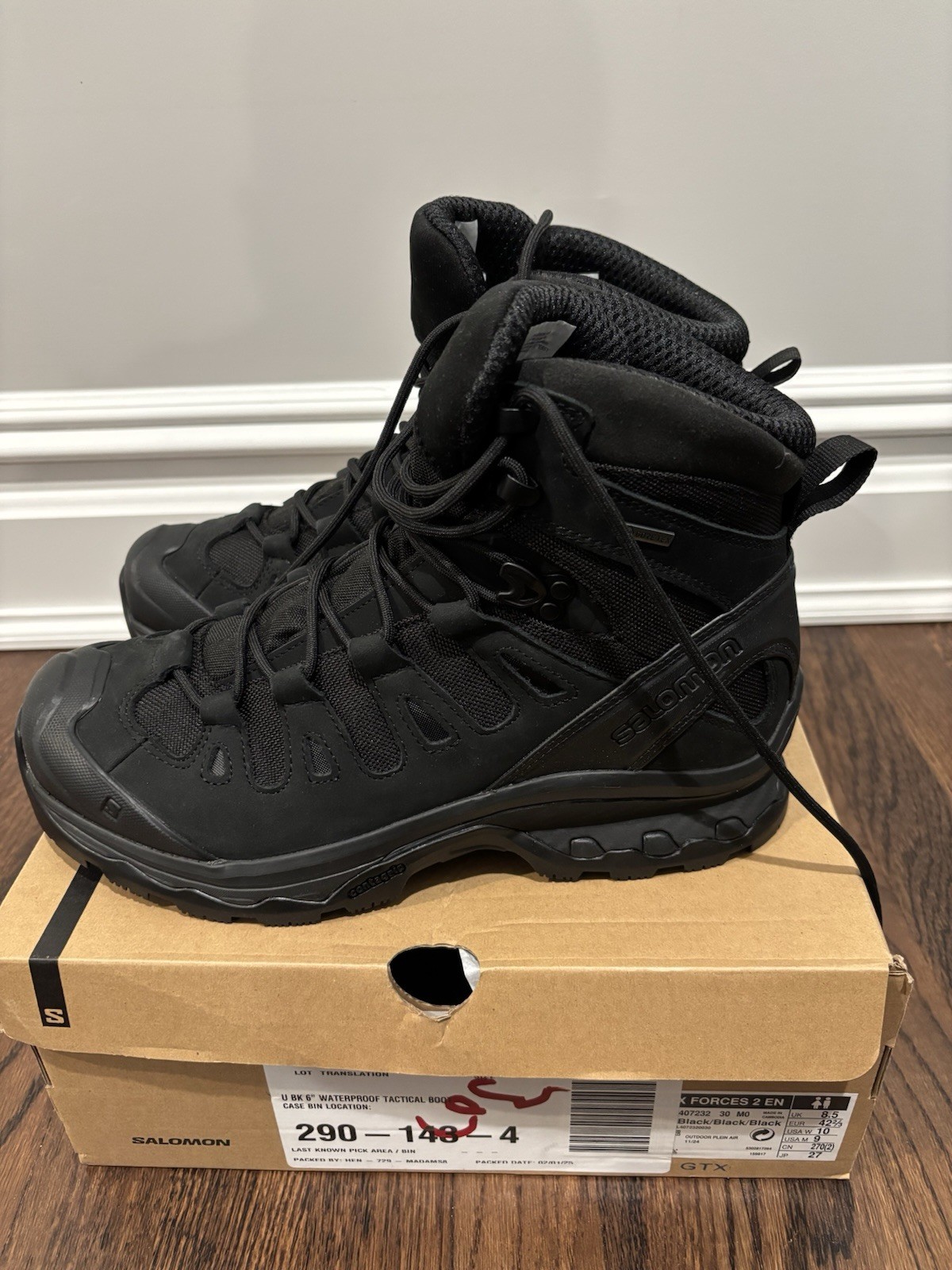 &rsquo;s Black Size 9 - ***brand New***