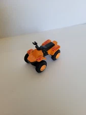Maisto Fresh Metal 4-Wheeler Quad ATV Diecast Orange Toy Vehicle
