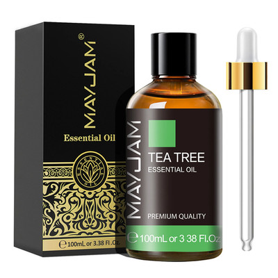 100 ml natürliche ätherische Ölmischung: Pfefferminze, Jasmin, Orange & mehr