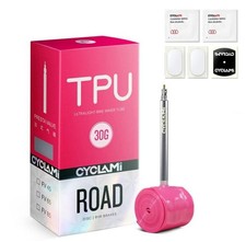 30g TPU Road Bike Inner Tube 700x18-32C Presta FV 65mm