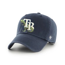 Tampa Bay Rays '47 Kids Youth Space Dinosaur Clean Up Adjustable Hat - Navy