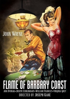 Flame of Barbary Coast [New DVD] Black & White