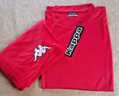 Kappa Herren Trikot + Hose XL Reserve Training Shirt Fußball Fitness rot