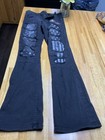 Wornstar Ribbon Stage Jeans Authentic Rock Clothing Limited Edition