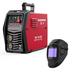 ARCCAPTAIN iControl MIG145 Pro 145A Flux Core Internal Control Welding Helmet