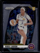 2024 Panini Prizm WNBA Rickea Jackson #60 RC Rookie Los Angeles Sparks (e)