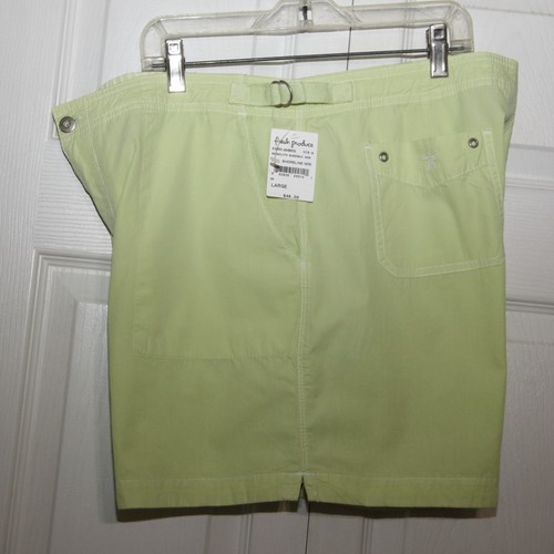 Fresh Produce Lime Broadcloth Boardwalk Cotton “Cool Maui Shorts” Size Large NWT - Picture 6 of 6