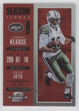 2017 Panini Contenders Optic Season Ticket Red Prizm 166/199 Jermaine Kearse 9su