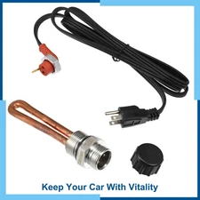 Pack (1) Heater Kit 3C3Z6A051AA for Ford Diesel Engine Block Heater Element