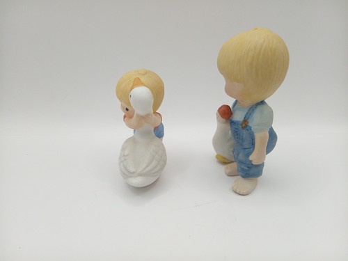 2 Vintage Country Cousins by Enesco Scooter With Ducks No Box - Picture 3 of 7