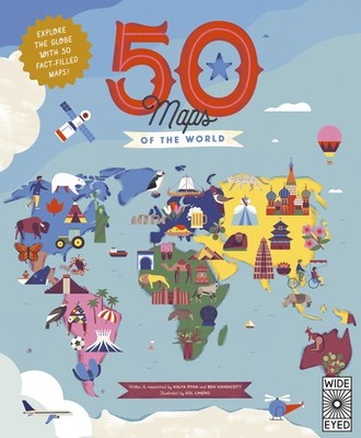 50 Maps of the World: Explore the globe with 50 fact-filled maps! (Americana...
