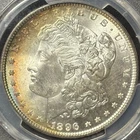 1896 Morgan Silver Dollar PCGS MS64 🌈Attractive Natural Toning Certified *VIDEO