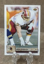 Mark Schlereth #502 (RC) Washington Redskins - 1992 Upper Deck Football Card