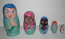 Bubble Guppies nesting doll handmade