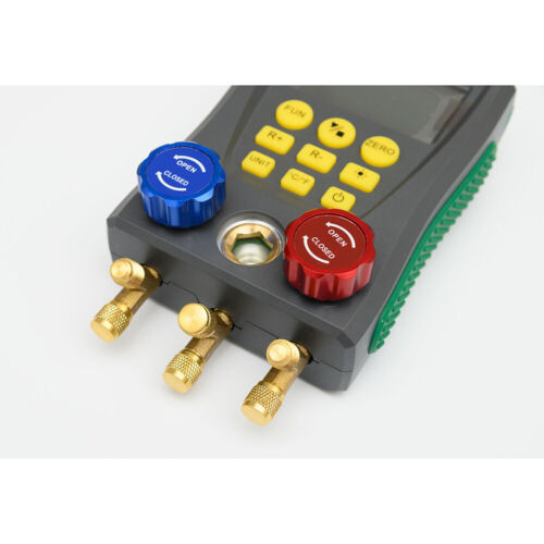 HVAC Vacuum Pressure Temperature Test Refrigeration Digital Manifold Gauge Meter - Picture 3 of 13
