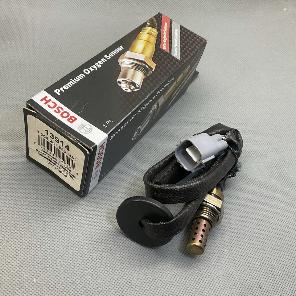 Sensor de oxígeno Bosch O2 13914 para Lexus SC400 1992-1995 4,0 L aguas abajo izquierdo OE Foto 3 de 4