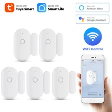 KERUI WiFi Smart Window Door Sensor Motion Detector Home Burglar Alarm Tuya APP