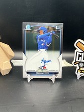 Adrian Pinto 2023 Topps Bowman Chrome Auto Jays (DTR)