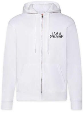 I Am A Gallagher Zipper Hoodie Ian Lip Frank Fiona Carl Gallagher Shameless Fun