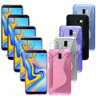 Für Samsung Galaxy S9 S10 Plus A6 A7 A8 A9 J3 J4 J4 J6 Slim TPU Handy Hülle Cover