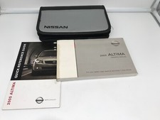 2005 Nissan Altima Owners Manual Set With Case Oem Om00746