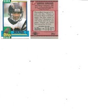 Wayne Walker 1990 Topps Football Card #392 Lot of 2 San Diego Chargers NM
