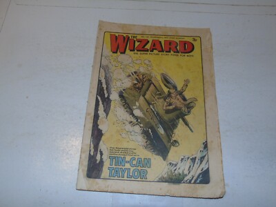 WIZARD Comic - No 143 - Date 04/11/1972 - UK Paper Comic