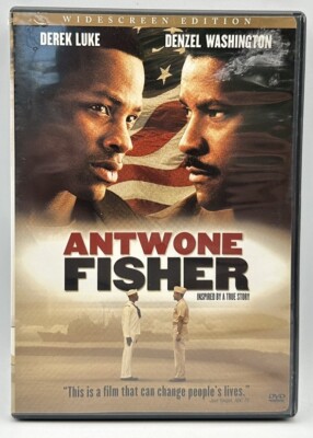 Antwone Fisher DVD Derek Luke Denzel Washington Free Shipping 2002