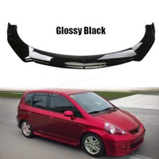 For 07-08 Honda Fit Black Front Bumper Lower Lip Splitter Spoiler Body Kit For 07-08 Honda Fit Black Front Bumper Lower Lip Splitter Spoiler Body Kit