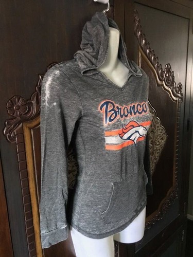 Denver Broncos Girl's Medium (7/8) Hoodie - Picture 3 of 4