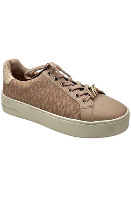 Michael Kors Women's Poppy Color-Block Logo Sneaker Pink | eBay