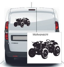 Kfz-Aufkleber: Traktor 8 - Ackerschlepper - Dieselschlepper - Autoaufkleber