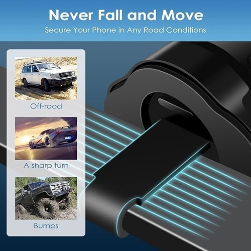 NUOVO Supporto telefono Universale da Auto Carica Wireless Apertura Automatica - Foto 6 di 7