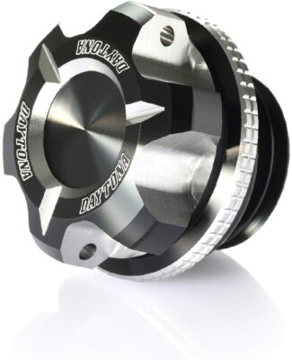 DAYTONA PREMIUM ZONE Motorcycle Oil Filler Cap M24XP3.0 Ash Silver 91899