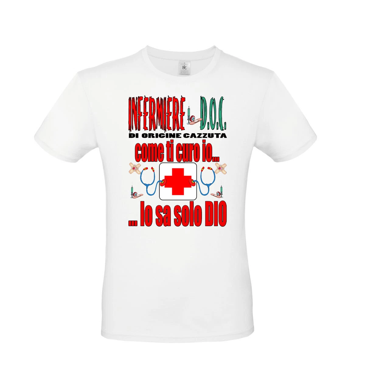 MAGLIA INFERMIERE T-SHIRT INFERMIERE REGALO INFERMIERE GADGET INFERMIERE  LAUREA